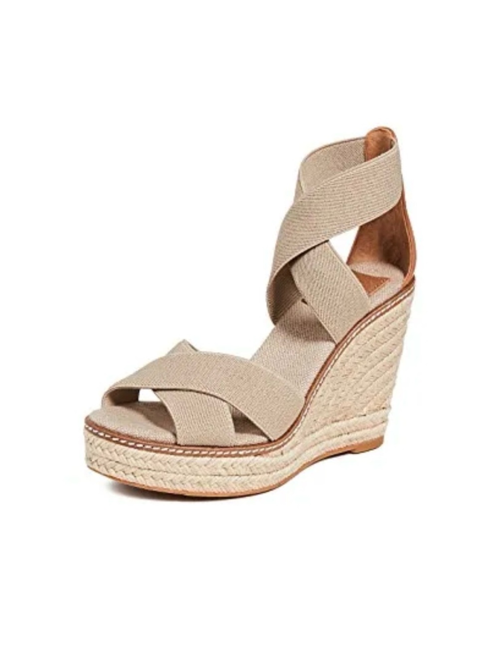 Tory Burch Frieda Espadrille Wedge sz 7.5